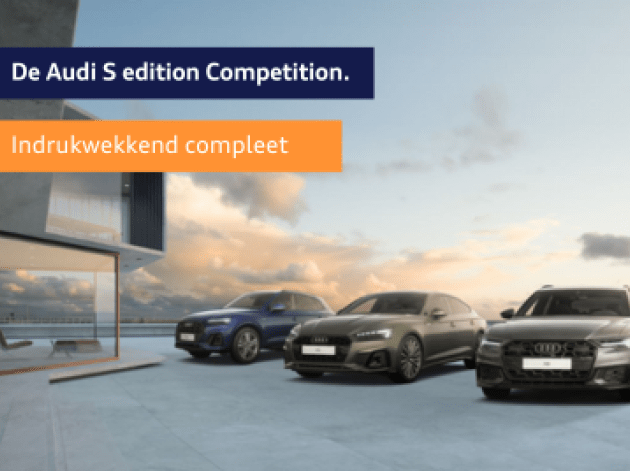 De Audi S edition Competition.