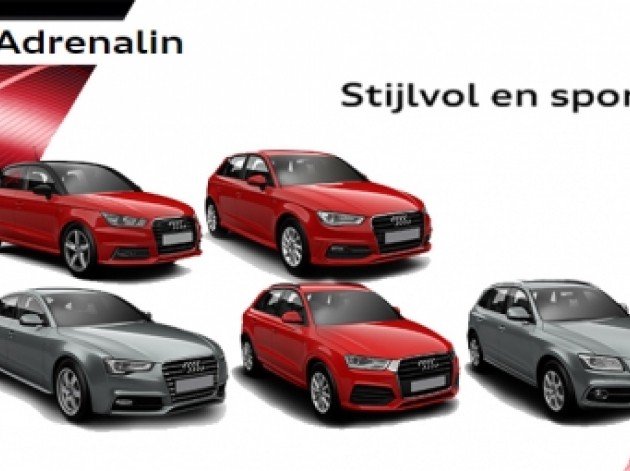 Audi Adrenalin: daar gaat uw hart sneller van kloppen