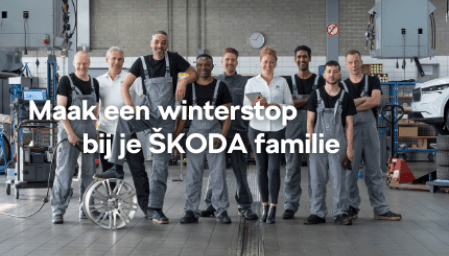 Maak een winterstop bij je ŠKODA familie