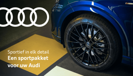 Een sportpakket voor uw Audi