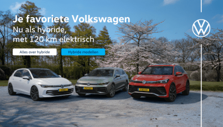 Je favoriete Volkswagen Nu als hybride,  met 120 km elektrisch
