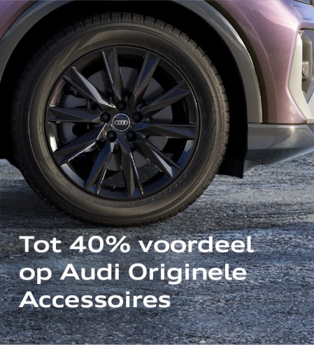 Tot 40% voordeel op Audi Originele Accessoires